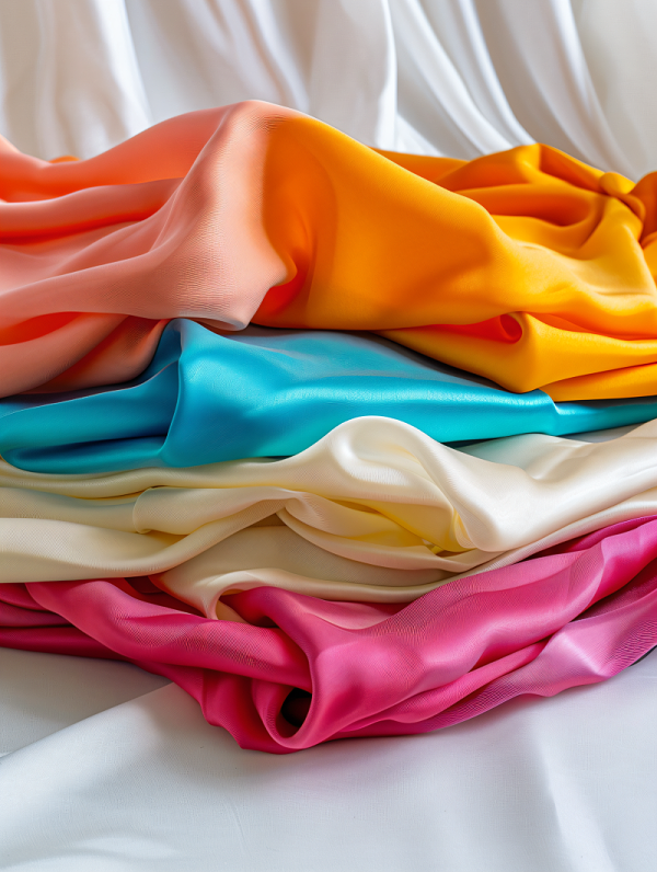 千庫網(wǎng)_桌子上堆滿了五顏六色的布料_攝影圖編號20826467