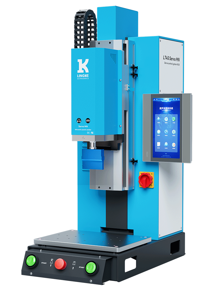 靈科伺服超聲波塑料焊接機  35kHz-1200W L745 Servo MN