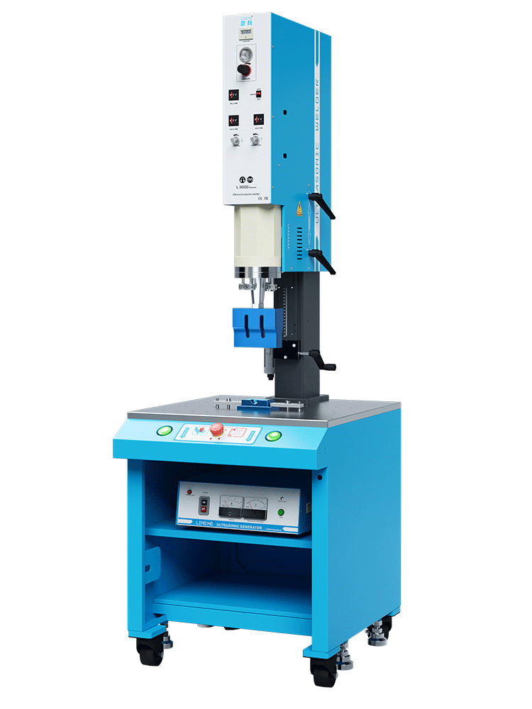 靈科超聲波塑料焊接機 20kHz-2600W L3000 Standard 模擬 豪華臺落地型_副本