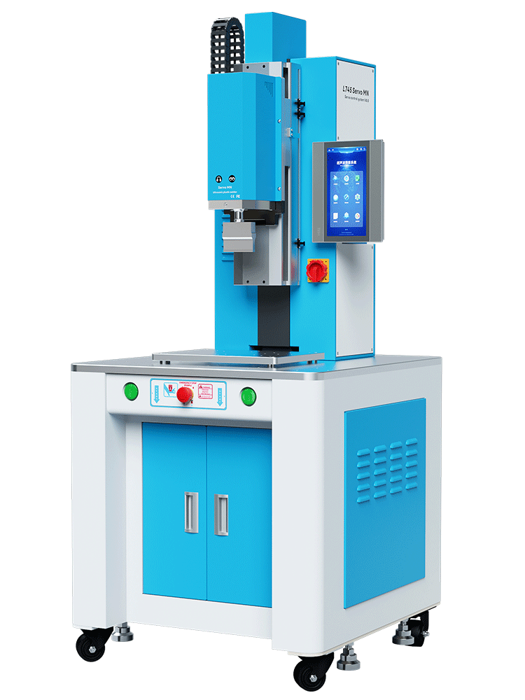 靈科伺服超聲波塑料焊接機(jī) 28kHz1200W L745 Servo MN 豪華臺機(jī)型