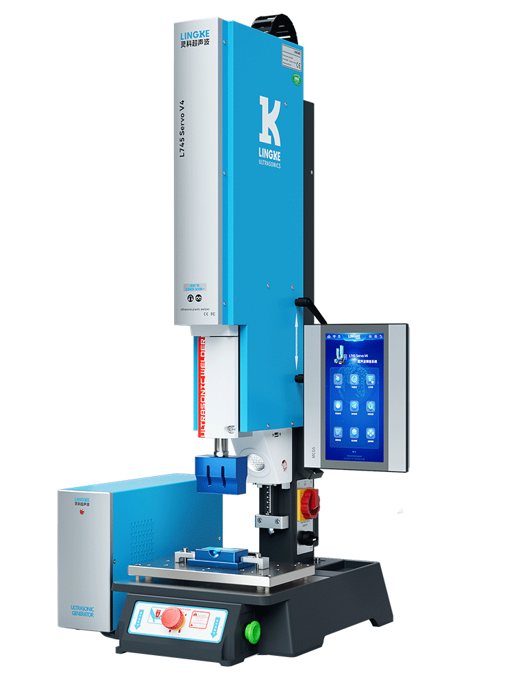 靈科伺服超聲波塑料焊接機 35kHz1200W L745 Servo V4