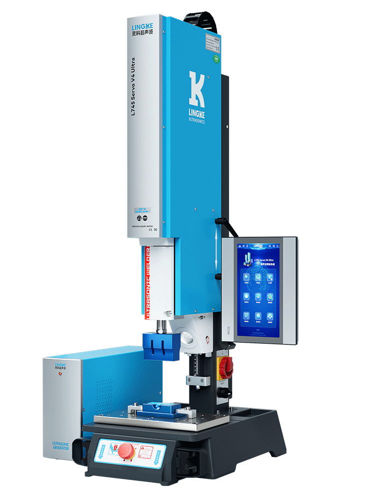 靈科伺服超聲波塑料焊接機 35kHz1200W L745 Servo V4 Ultra